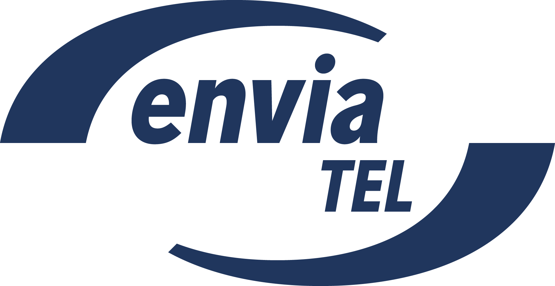 enviaTEL Logo ForwardBlue RGB